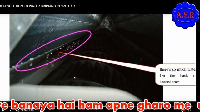 Split ac Indoor water leaking how How Repair water leak how many Reason water leaking learn Repair смотреть онлайн