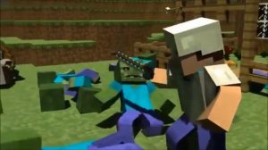 Minecraft приключения Стива и Сэма _Все серии подряд_)