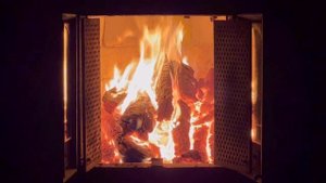 ?Расслабляющий КАМИН с потрескивающим огнем Звуки горения