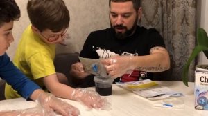 Распаковка драгоценный Кристалл / Chemistry химия / Выращиваем синий кристалл