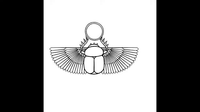 Drawing a winged scarab смотреть онлайн