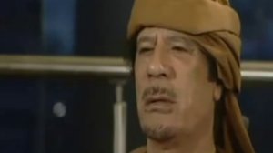 Gaddafi hits back at BBC in English for the first time!