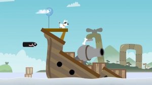 ПЕСИК МИМПИ 2 #7 Пират и монстр акула. Сон собаки Mimpi на пурумчата