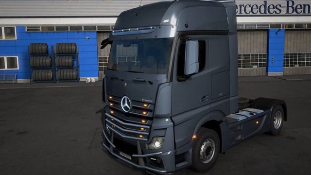 ETS2 Mercedes Actros tuning pack