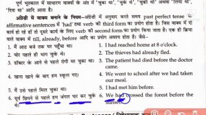 Past Perfect Tense In Hindi | Had+V3|v2 | english Tense