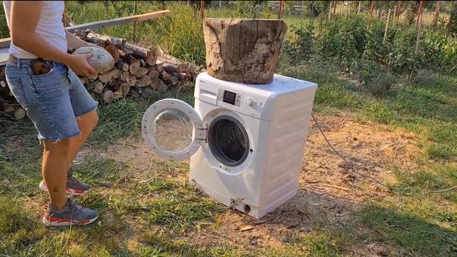 Stress test: HEAVY BRICKS vs Beko washing machine (GONE WILD) смотреть онлайн