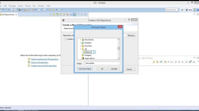 Como Criar Repositório Local Git No Eclipse, Usando Gitignore смотреть онлайн