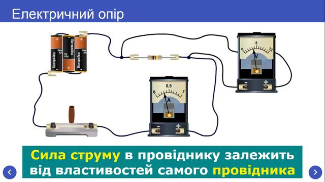 Урок 25 Електричний опір Закон Ома IS смотреть онлайн