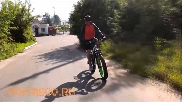 Электровелосипед Фэтбайк Forester Jet Bike Обзор Тест Драйв Voltreco.ru