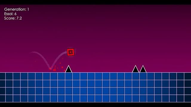 J'ai fait une IA qui apprend à jouer à Geometry Dash. смотреть онлайн