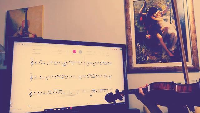 Braveheart main theme (James Horner) - violin cover with tomplay app || Maria Dorri Violinist смотреть онлайн