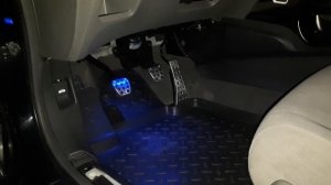 Пороги с подсветкой. подсветка зоны ног. CIVIC 4D. CIVIC FD. #хондасивик, #бузованеумеетпеть