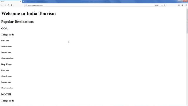 DIV tag | HTML Tutorial смотреть онлайн