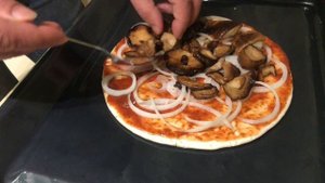 ГРИБНАЯ ПИЦЦА ДОМАШНЯЯ С БЕЛЫМИ ГРИБАМИ ЗА 5 МИНУТ Pizza БЕЛЫЕ ГРИБЫ