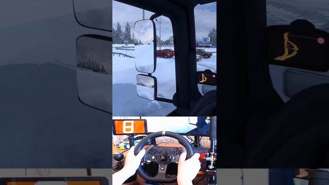 ETS2 ТРАФИК RUSMAP 1.49 ❄️ МОРОЗНАЯ ЗИМА 🥶 #gametime32 #ets2