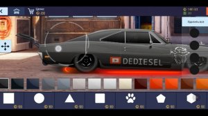 Как сделать анимированный, ПЕРЕЛИВАЮЩИЙСЯ ВИНИЛ? Drag Racing Уличные гонки.