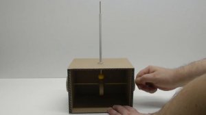 Механическая птица из картона своими руками