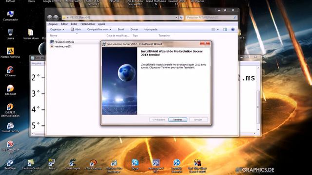 Como Instalar o patch 1.01 pes 2012 смотреть онлайн