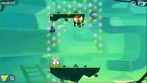 Ам Ням Cut the Rope 2 #20 (уровни 101-105) Детское видео Логическая игра как Мультик let's play
