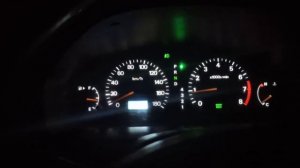пересвет климата и приборной панели Mitsubishi Galant 8