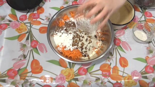 Морковные кексы /Рецепт кексов с морковью / Морквяні кекси  / Выпечка и десерты из моркови.