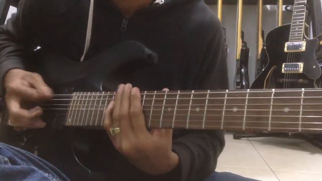 Cobain Gitar Schecter demon 7 string смотреть онлайн