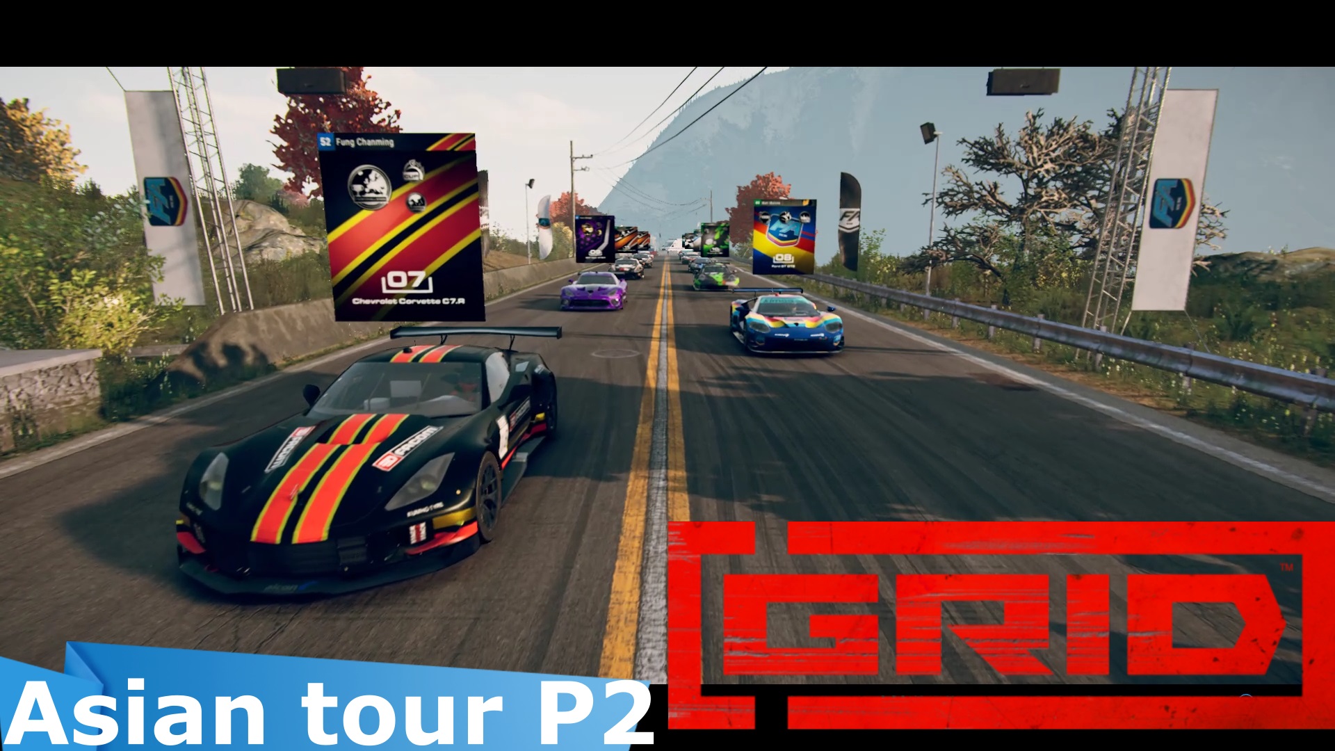Porsche 911 RSR - Asian Tour - Часть 2 | Прохождение игры GRID | Logitech G29
