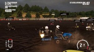 СХВАТКА НА ГАЗОНОКОСИЛКАХ. Wreckfest Next Car Game