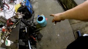 Горн для переплавки  алюминия своими руками, ч.1