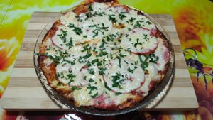 Простой рецепт пиццы на сковороде