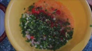 БЫСТРЫЙ ЗАВТРАК Омлет с ветчиной.Вкусный завтрак для школьников и родителей