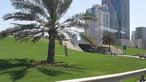 Из Аэропорта В Эмират Шарджа الشارقة  Aš Šāriqah. Улицы и Достопримечательности.