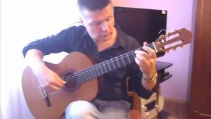 F. Tarrega : Capricho Arabe. Classical guitar V.Sharii /Шарий