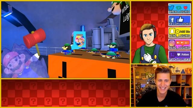 MARIO THE ULTIMATE GAMER by SMG4 | Luigikid Reacts смотреть онлайн