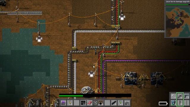 Factorio. #28. Поезд-строитель. смотреть онлайн