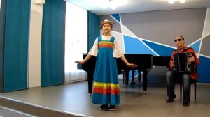 Мурзаева Арина. Плясовая песня "Ах, улица, улица широкая". ДМШ № 7