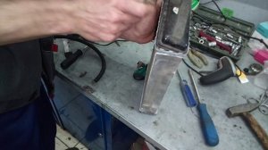 Вскрываем отопитель Лузар