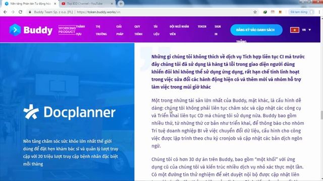 [Review ICO] Buddy and Docker Planner's case study смотреть онлайн