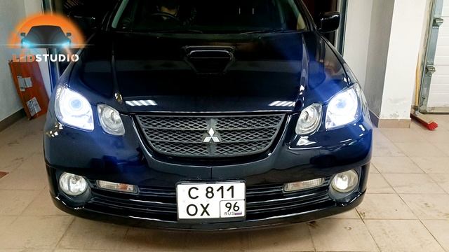Mitsubishi Airtrek модернизация фар