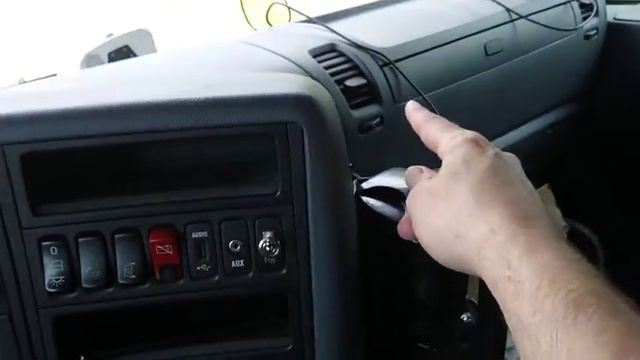 Климат контроль Scania.
