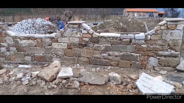 Забор из камня ( 2 часть ) ⚒️