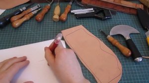 Как сделать ножны и кобуры из кожи. "Приборы и материалы" часть 1.