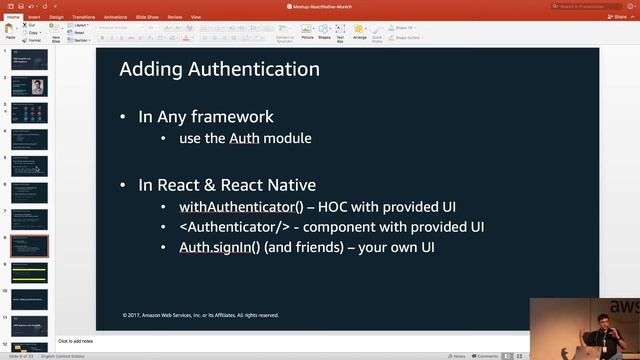 Adrian Hall: AWS Amplify (Javascript) & AppSync (GraphQL) смотреть онлайн