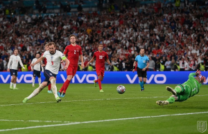 Англия — Дания 2:1. Пенальти