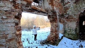 Заброшенная усадьба Лопухиных. Калужская область. село Дольское