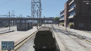 GTA 5 - Epic Five Star Chase (Escape From The Police Station + War With Army)