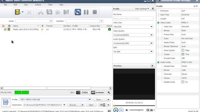 Видеоурок Xilisoft Video Converter универсальный видео конвертер смотреть онлайн