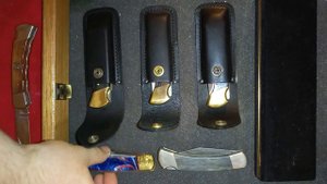 НО183. Новые поступления в мою коллекцию ножей Buck 110