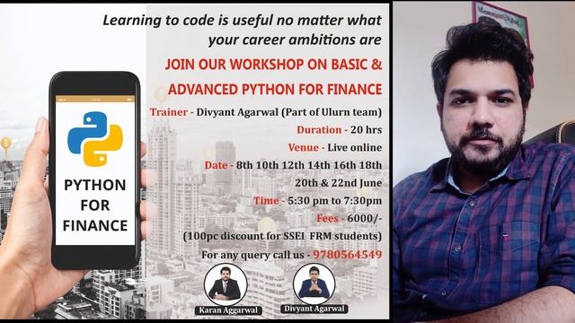 Py up! Python for everyone | UPSKILLING beyond Examination | FRM in Practice