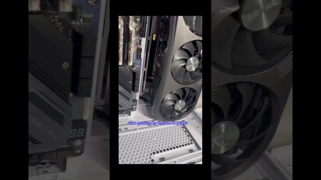 Upright gpu kit fail! @lian-li.com #4080 #tuskerpcs #gamingrig #pc #whitebuild